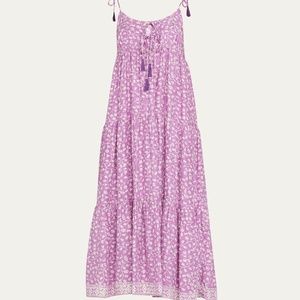 NATALIE MARTIN January Tie-Strap Maxi Dress